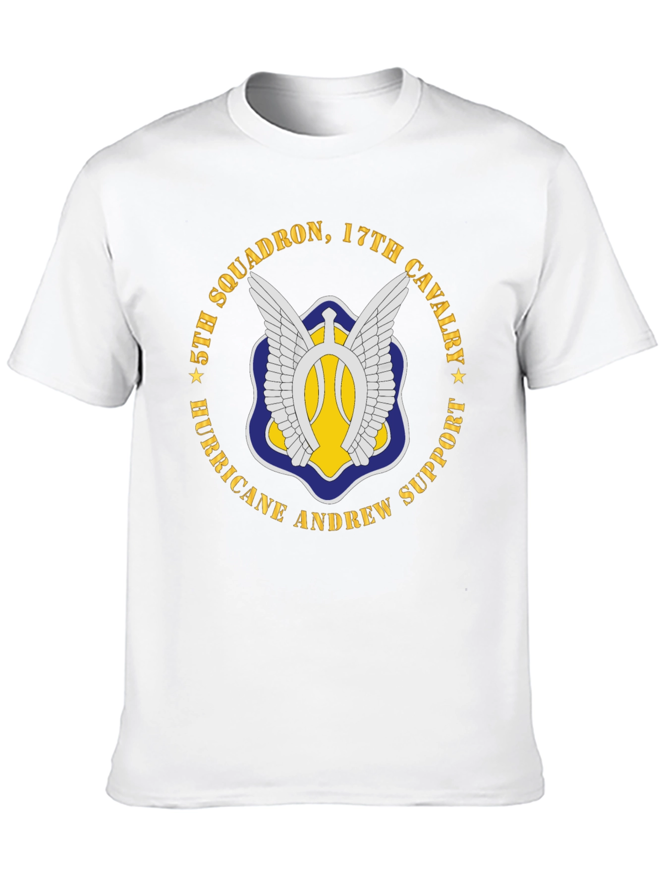 5th Squadron 17th Cavalry Hurricane Support T-Shirt
