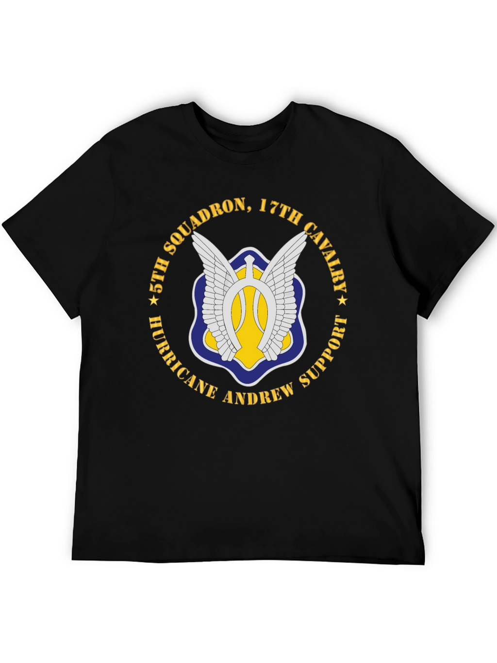 5th Squadron 17th Cavalry Hurricane Support T-Shirt