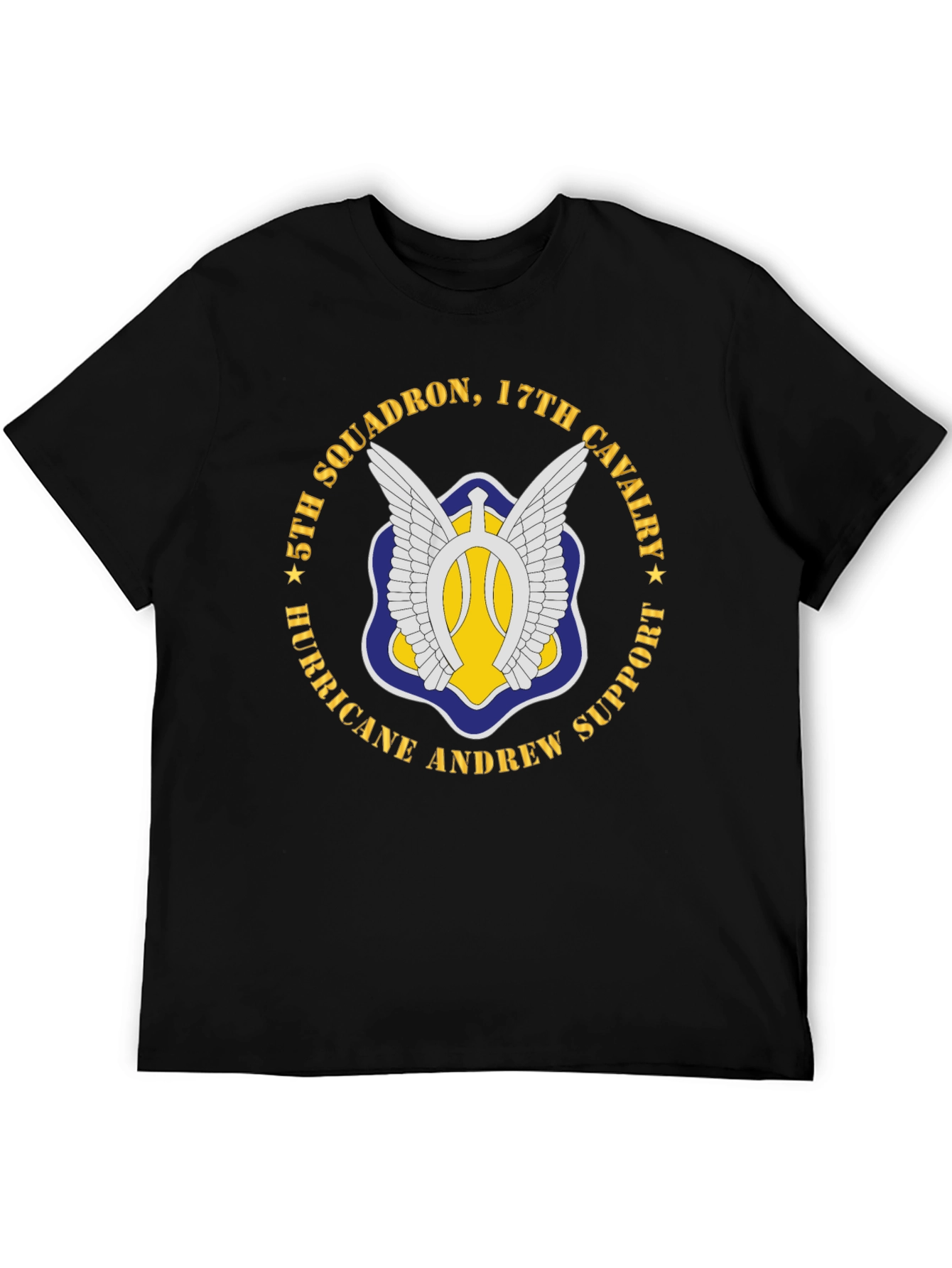 5th Squadron 17th Cavalry Hurricane Support T-Shirt