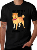My Sister Is a Shiba Inu T-Shirt