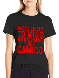 Funny Christmas Gaming T-Shirt
