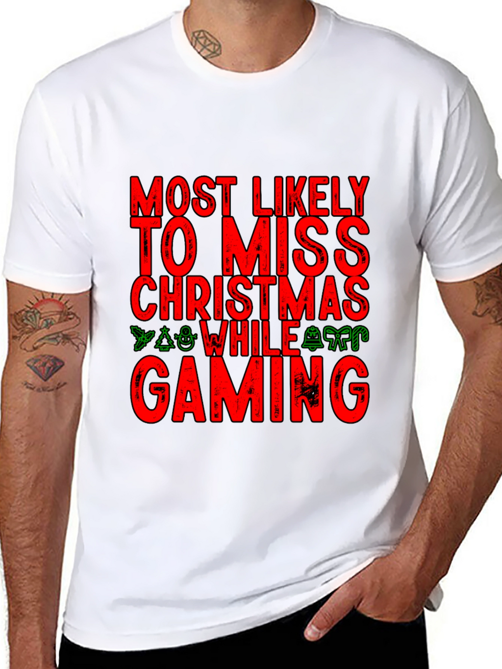 Funny Christmas Gaming T-Shirt