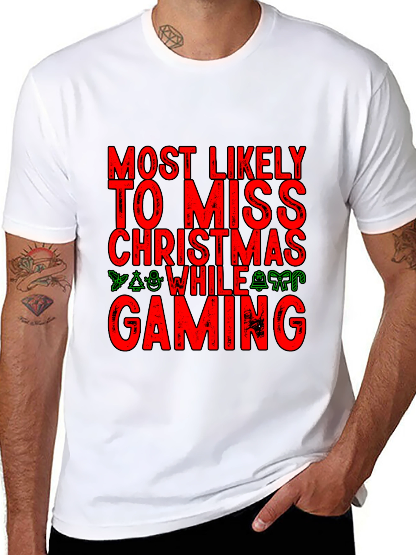 Funny Christmas Gaming T-Shirt