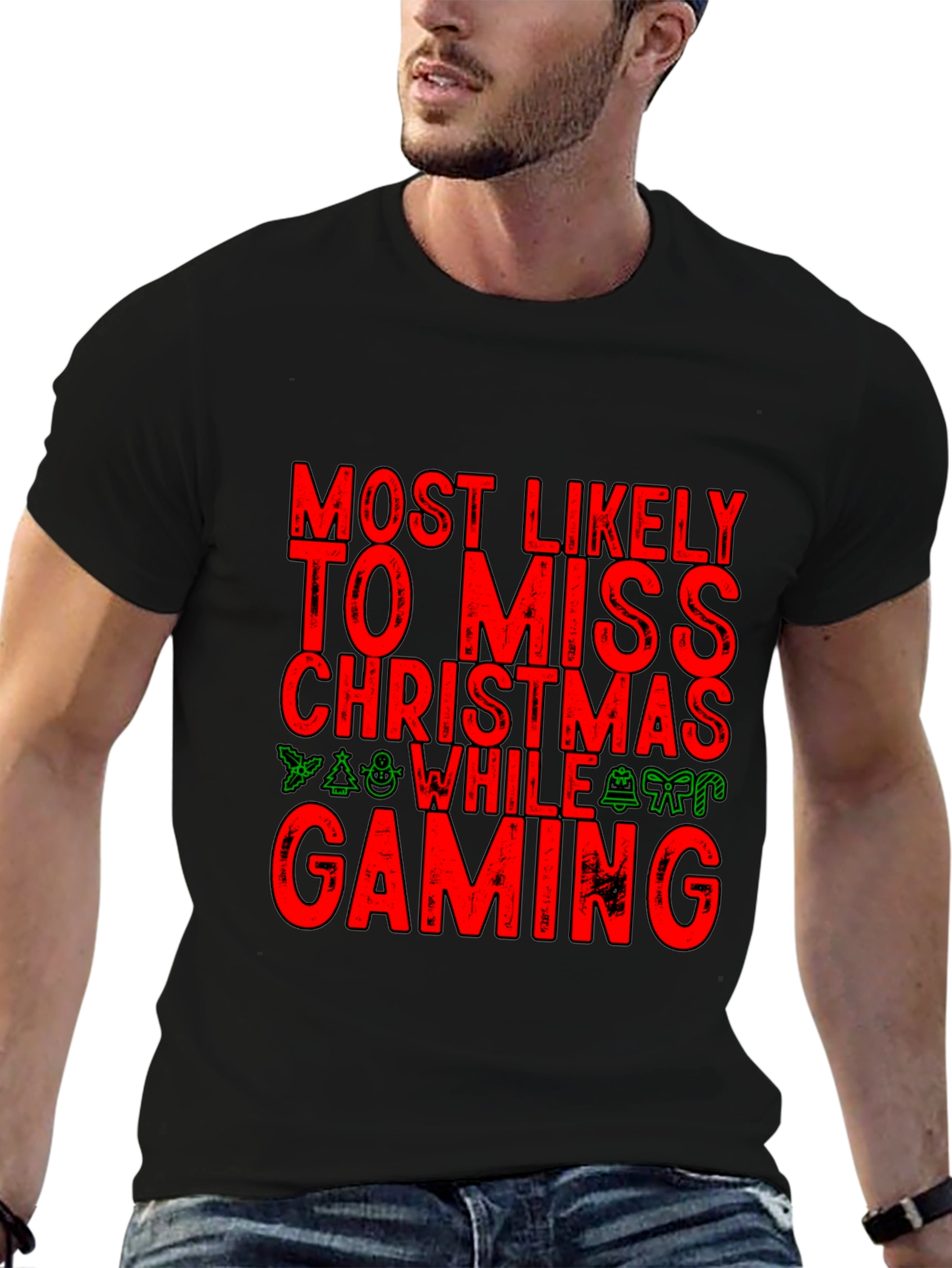 Funny Christmas Gaming T-Shirt