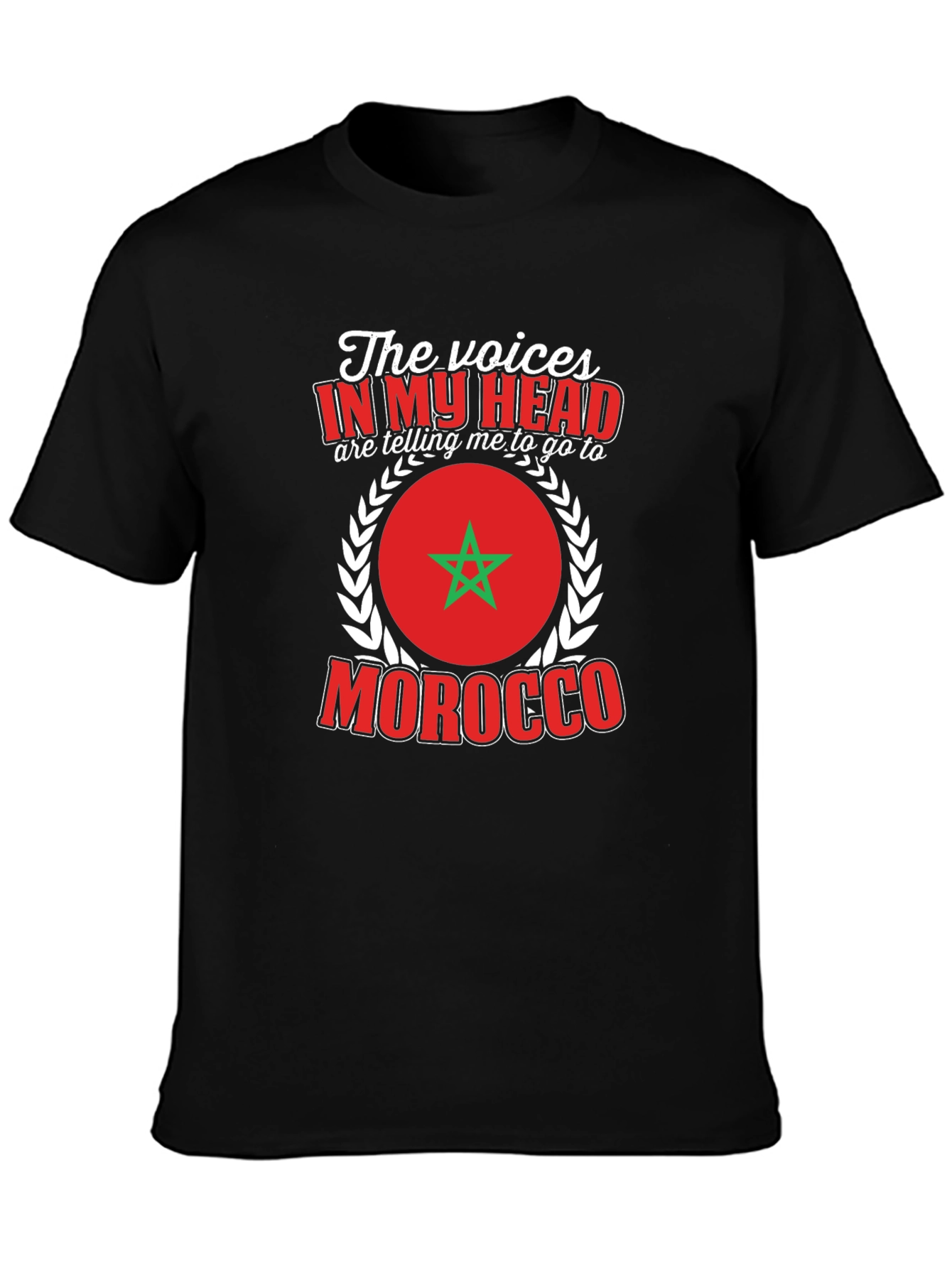 Morocco T-Shirt: The Voices in My Head