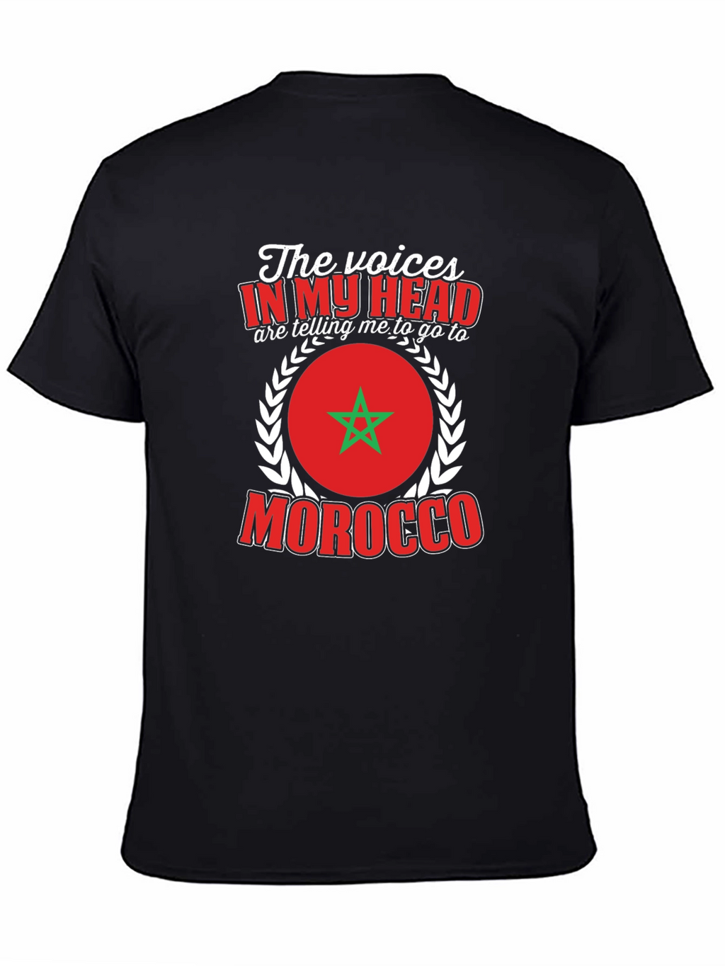 Morocco T-Shirt: The Voices in My Head