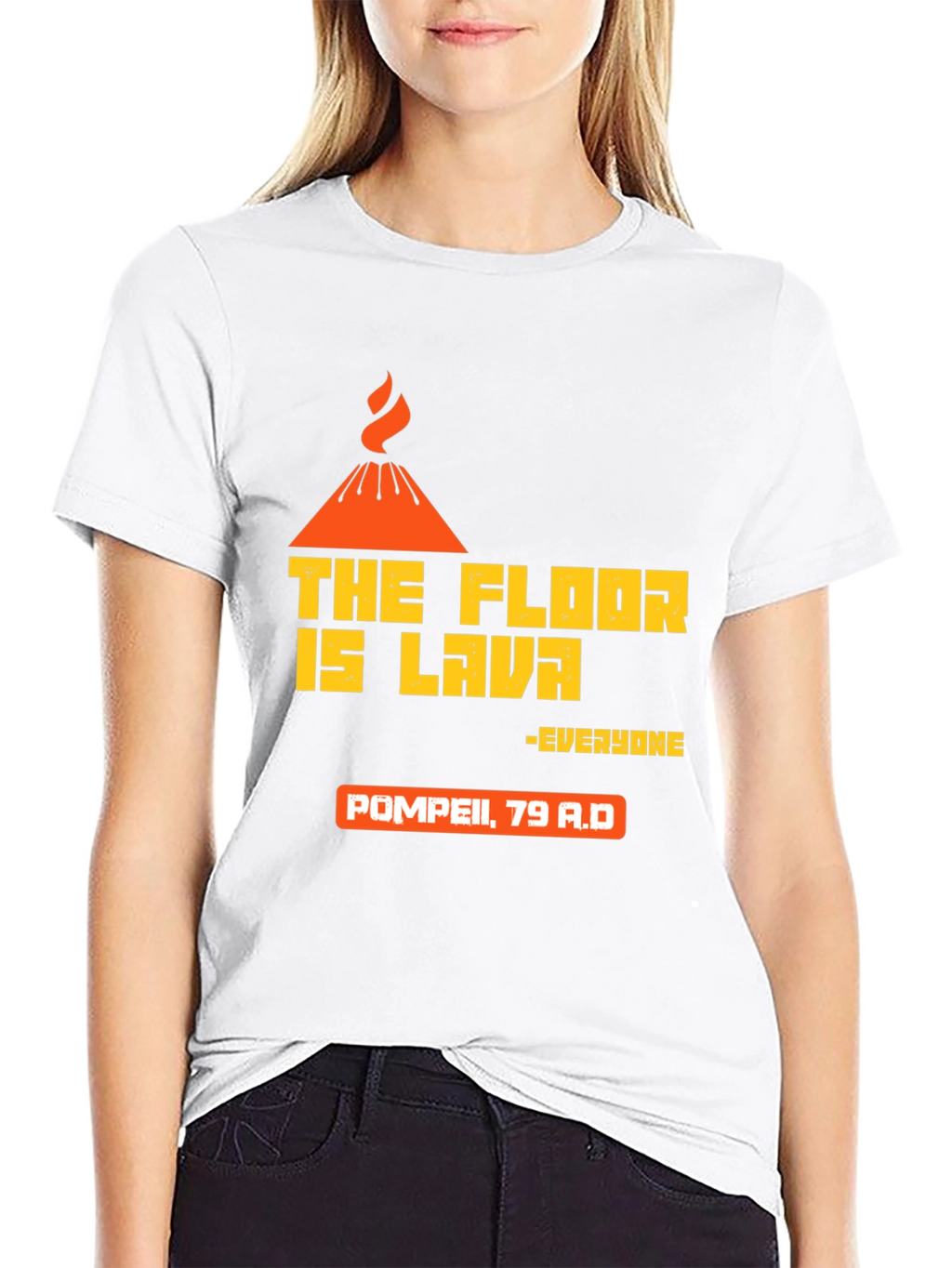 The Floor is Lava Pompeii T-Shirt