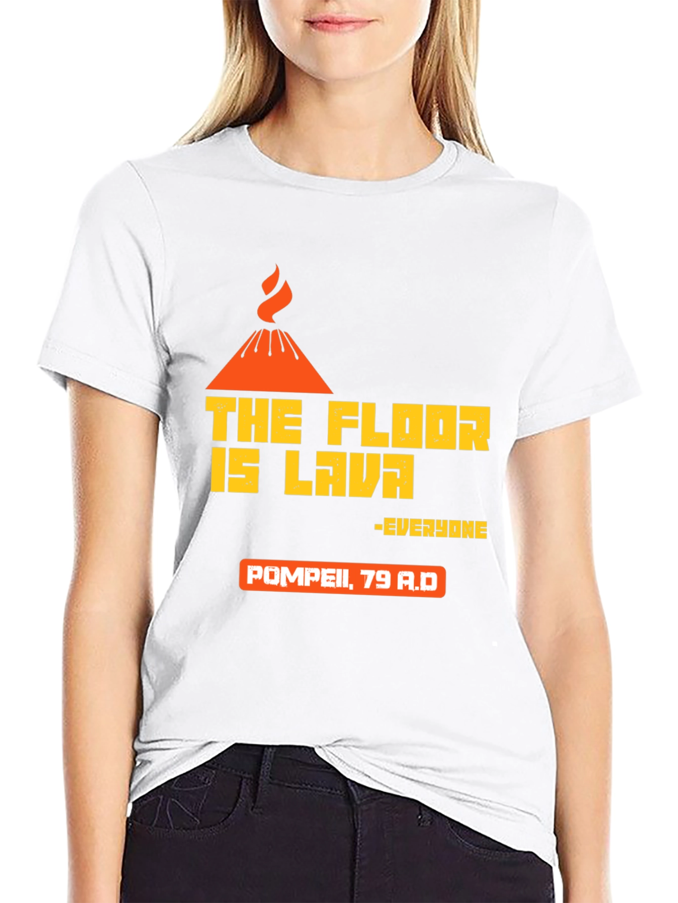 The Floor is Lava Pompeii T-Shirt