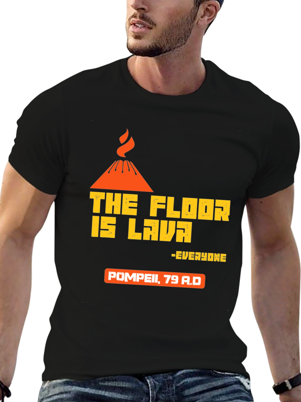 The Floor is Lava Pompeii T-Shirt
