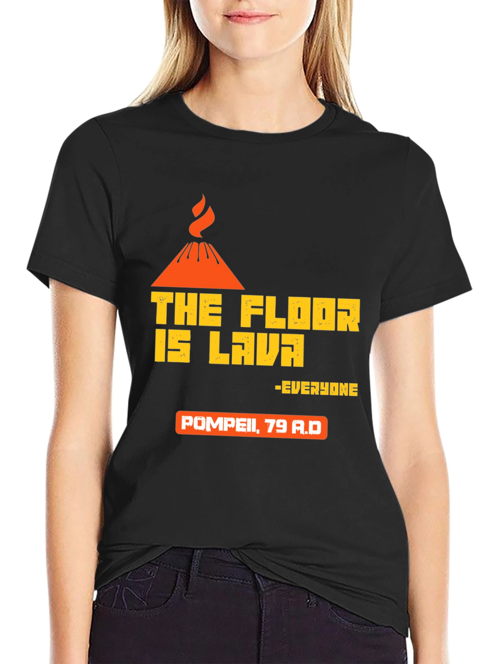The Floor is Lava Pompeii T-Shirt