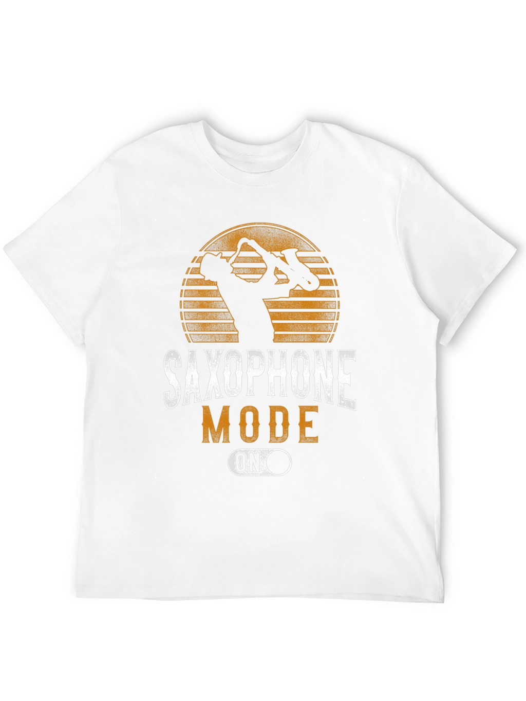 Saxophone Mode On T-Shirt - Music Lover Tee