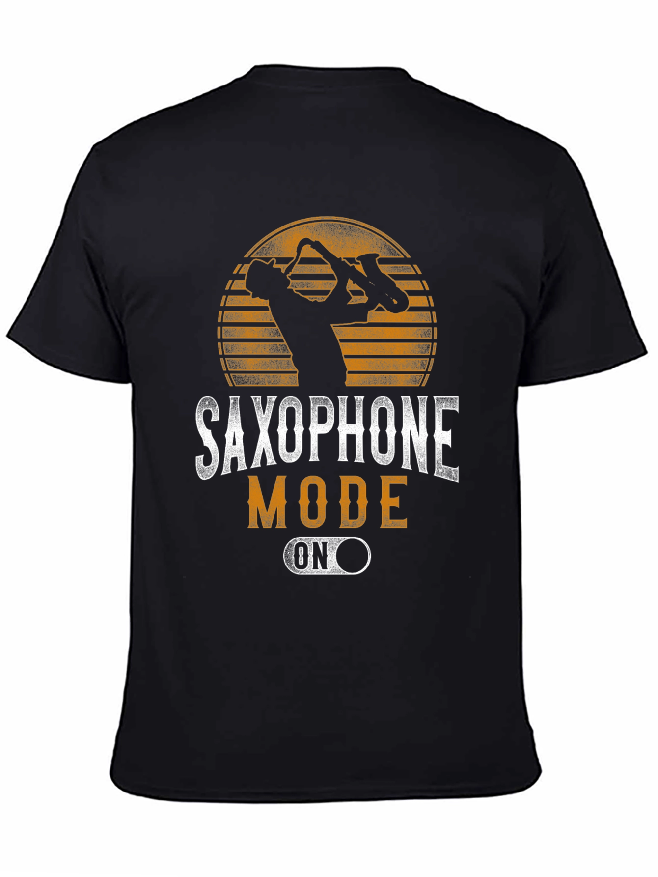 Saxophone Mode On T-Shirt - Music Lover Tee
