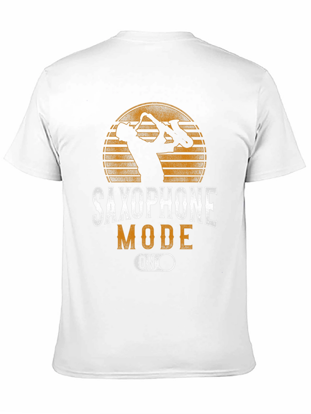 Saxophone Mode On T-Shirt - Music Lover Tee