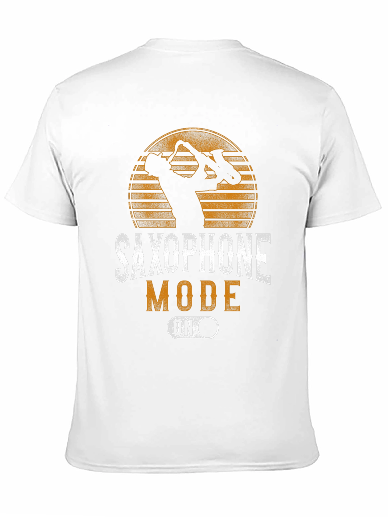 Saxophone Mode On T-Shirt - Music Lover Tee