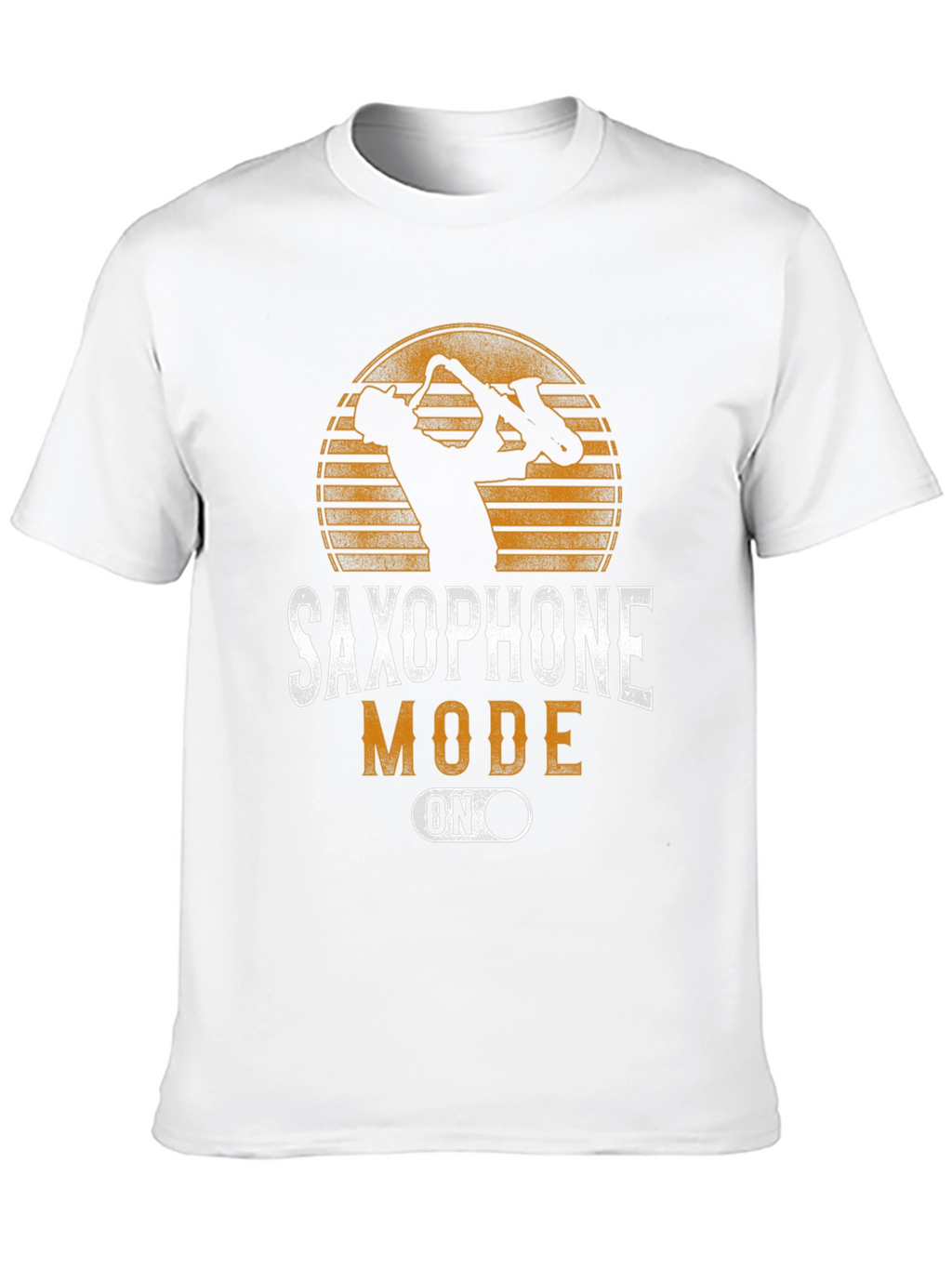 Saxophone Mode On T-Shirt - Music Lover Tee