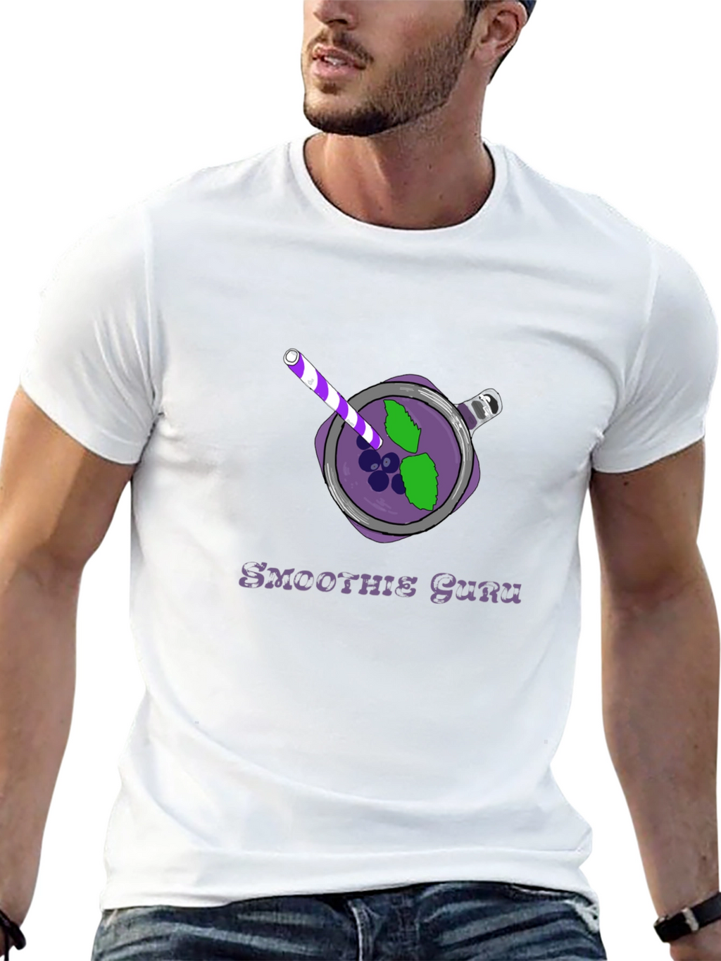 Smoothie Guru Graphic T-Shirt