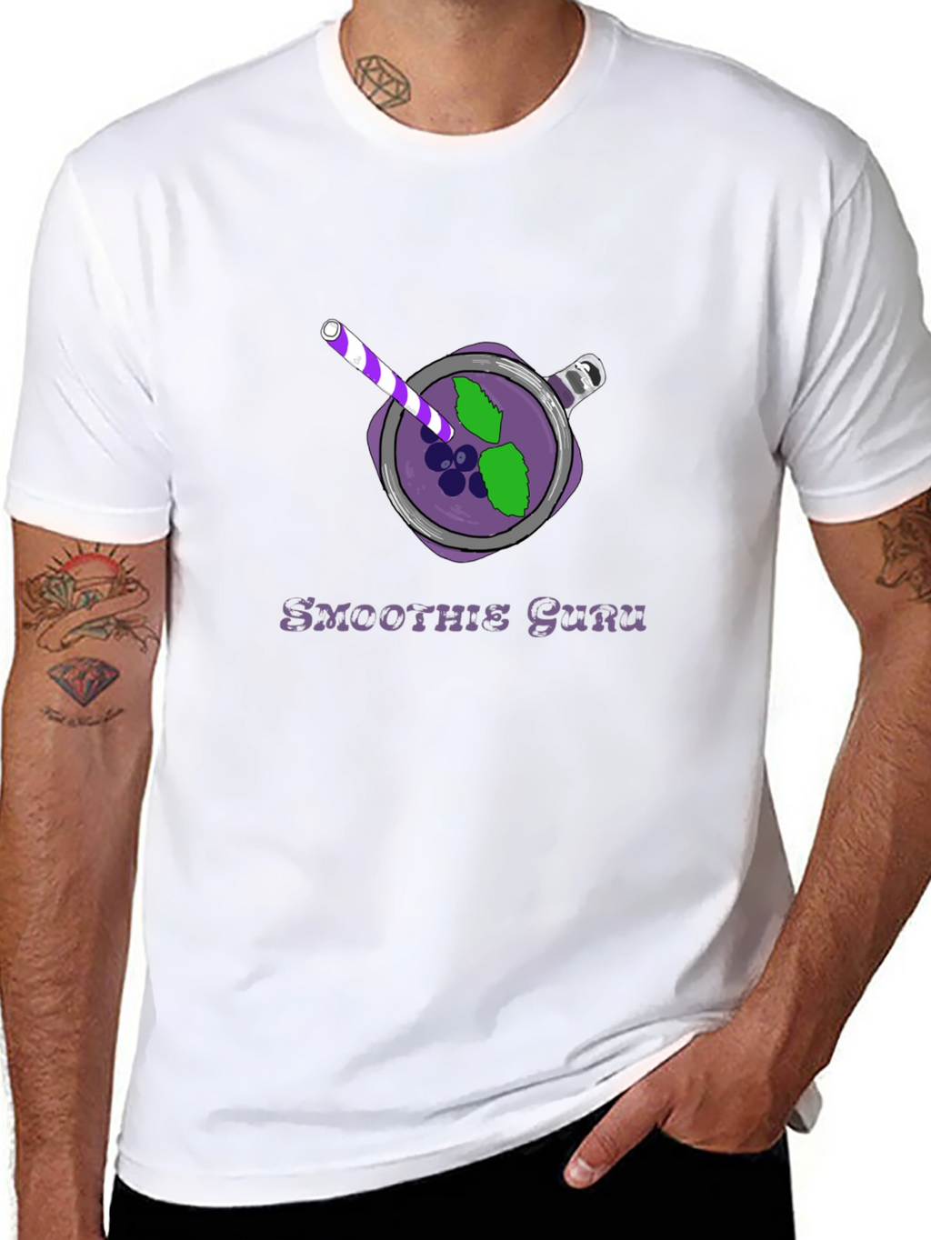 Smoothie Guru Graphic T-Shirt