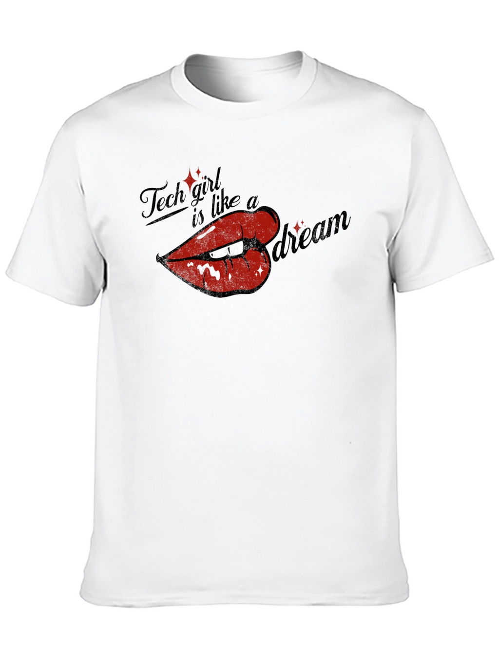 Tech Girl Dream Graphic T-Shirt