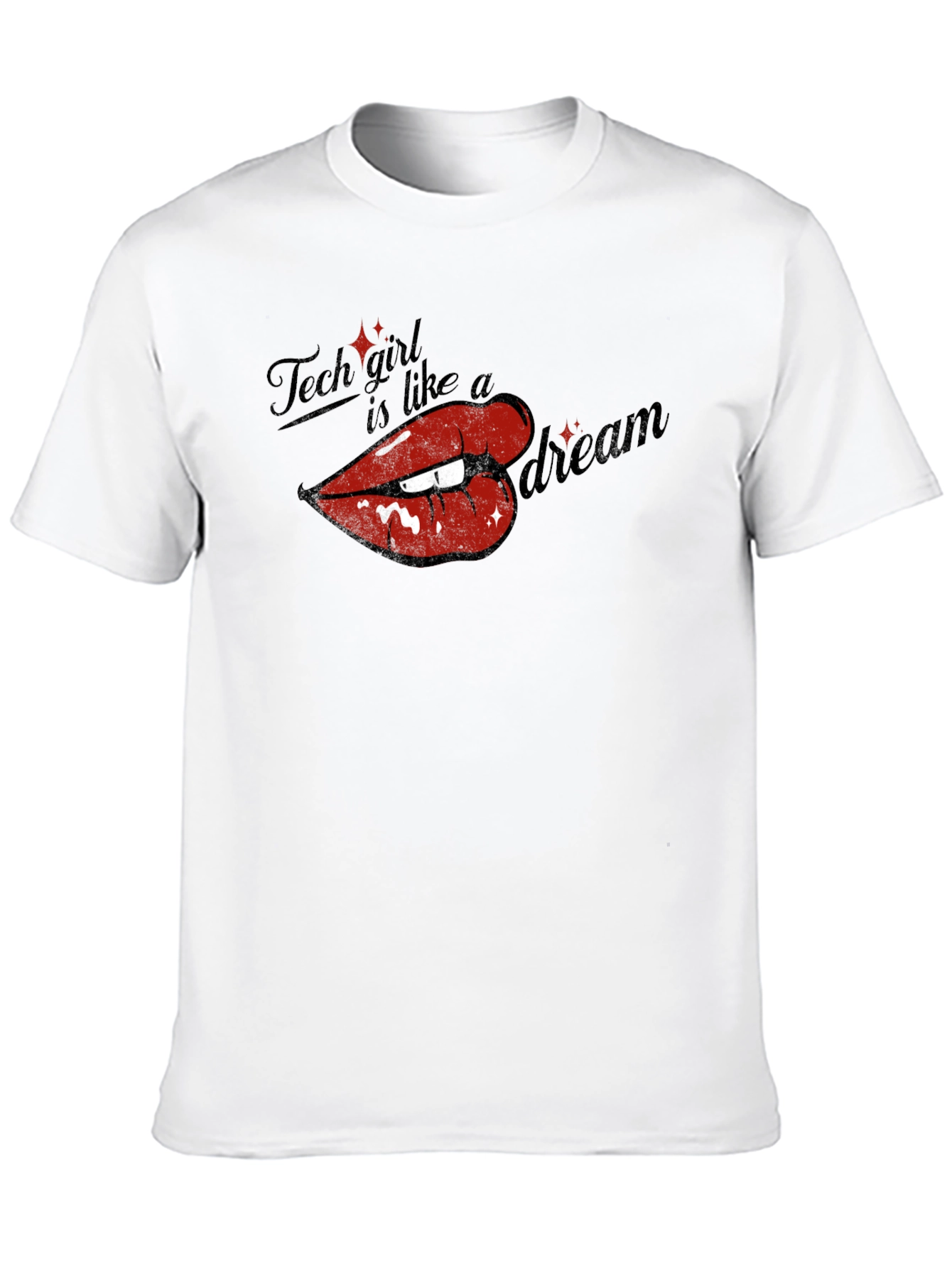 Tech Girl Dream Graphic T-Shirt