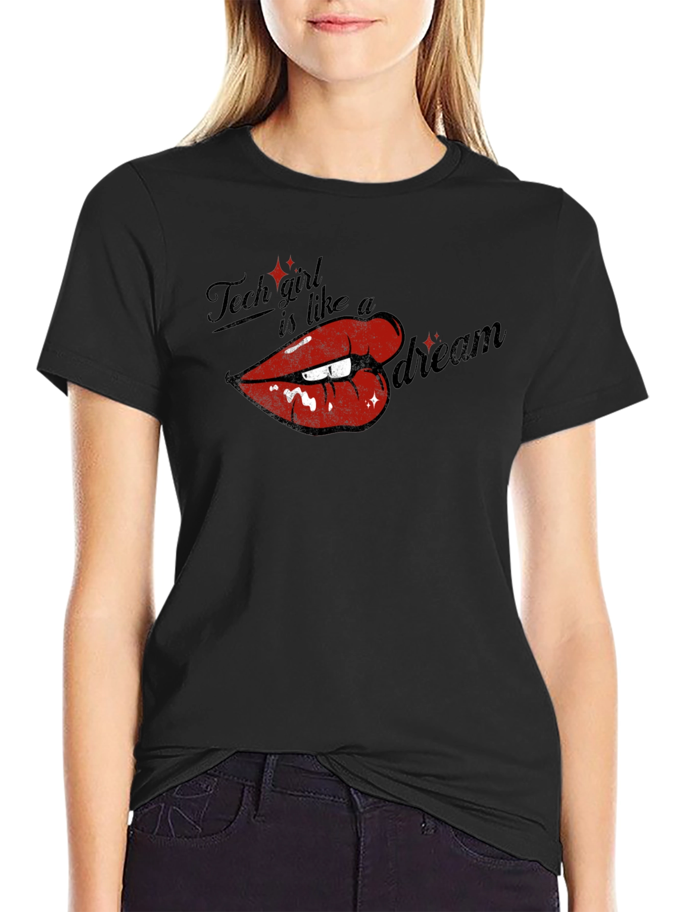 Tech Girl Dream Graphic T-Shirt