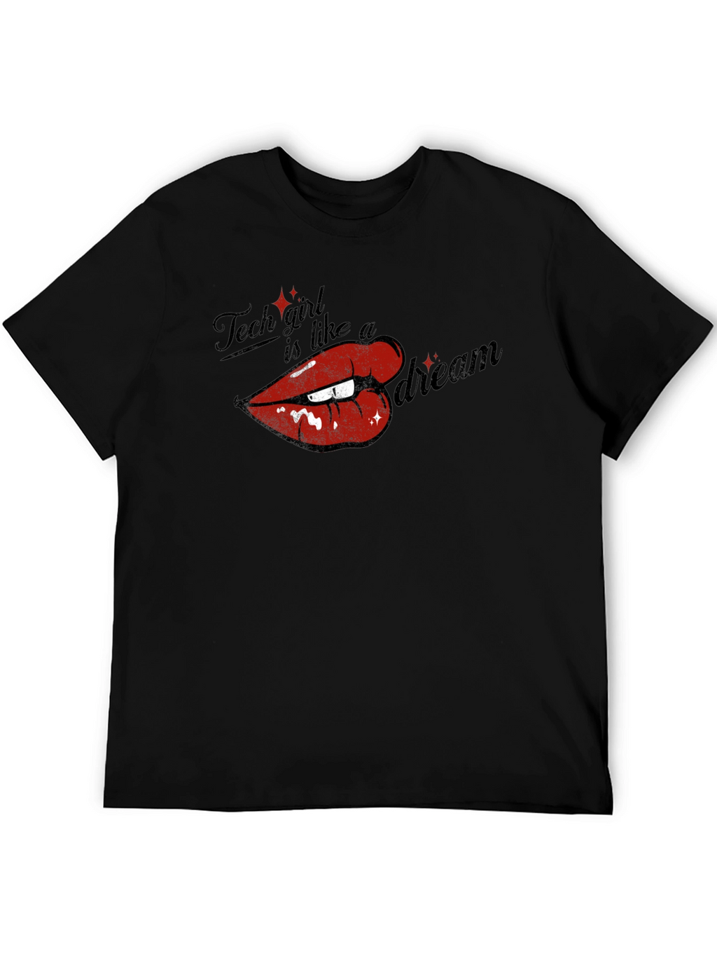 Tech Girl Dream Graphic T-Shirt