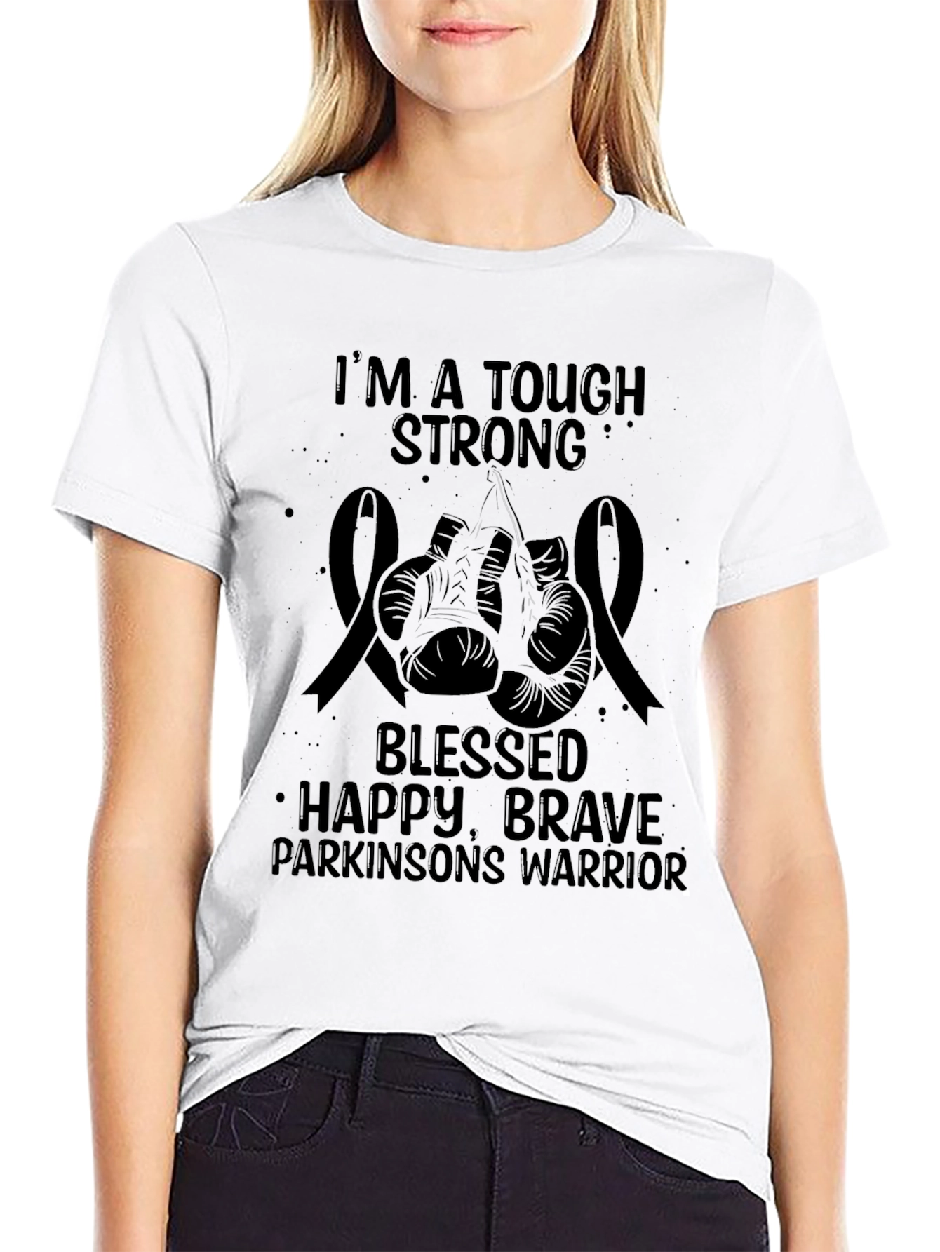 Tough Strong Parkinsons Warrior T-Shirt