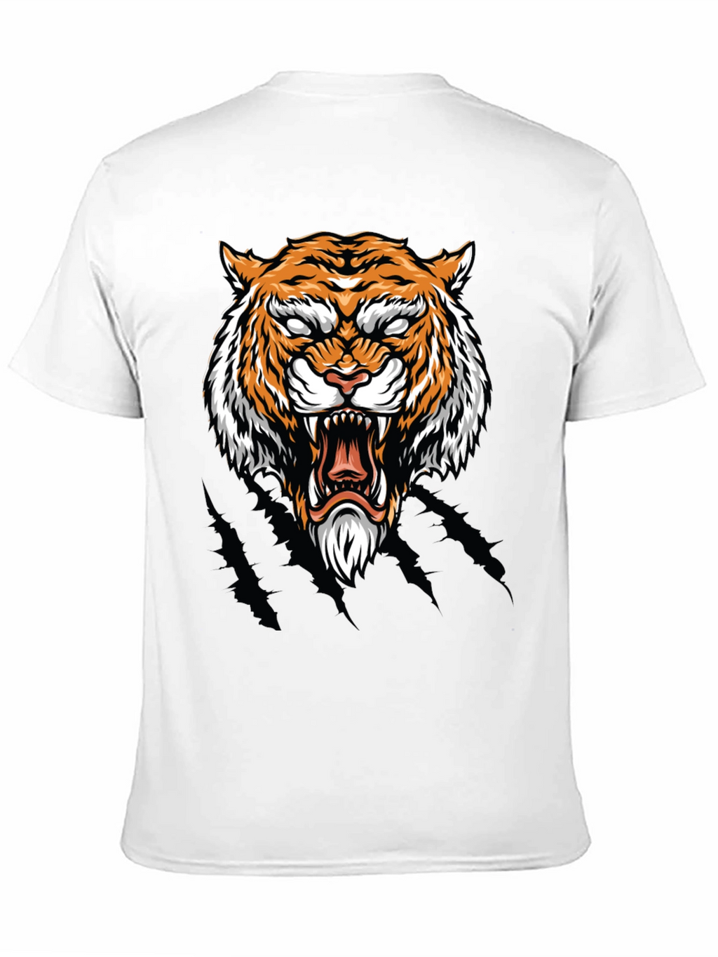 Roaring Tiger Graphic Tee - Cool Animal Design