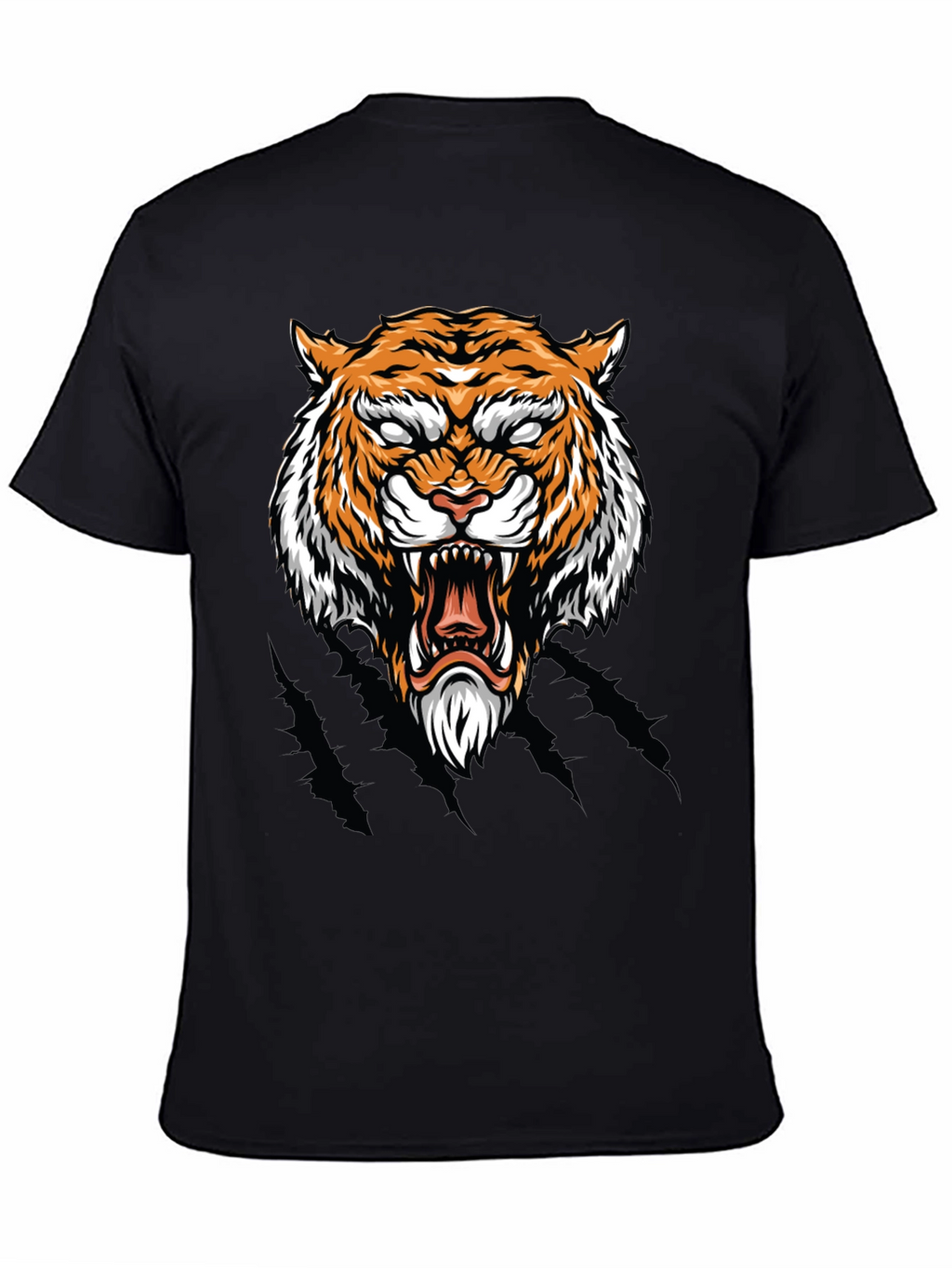 Roaring Tiger Graphic Tee - Cool Animal Design