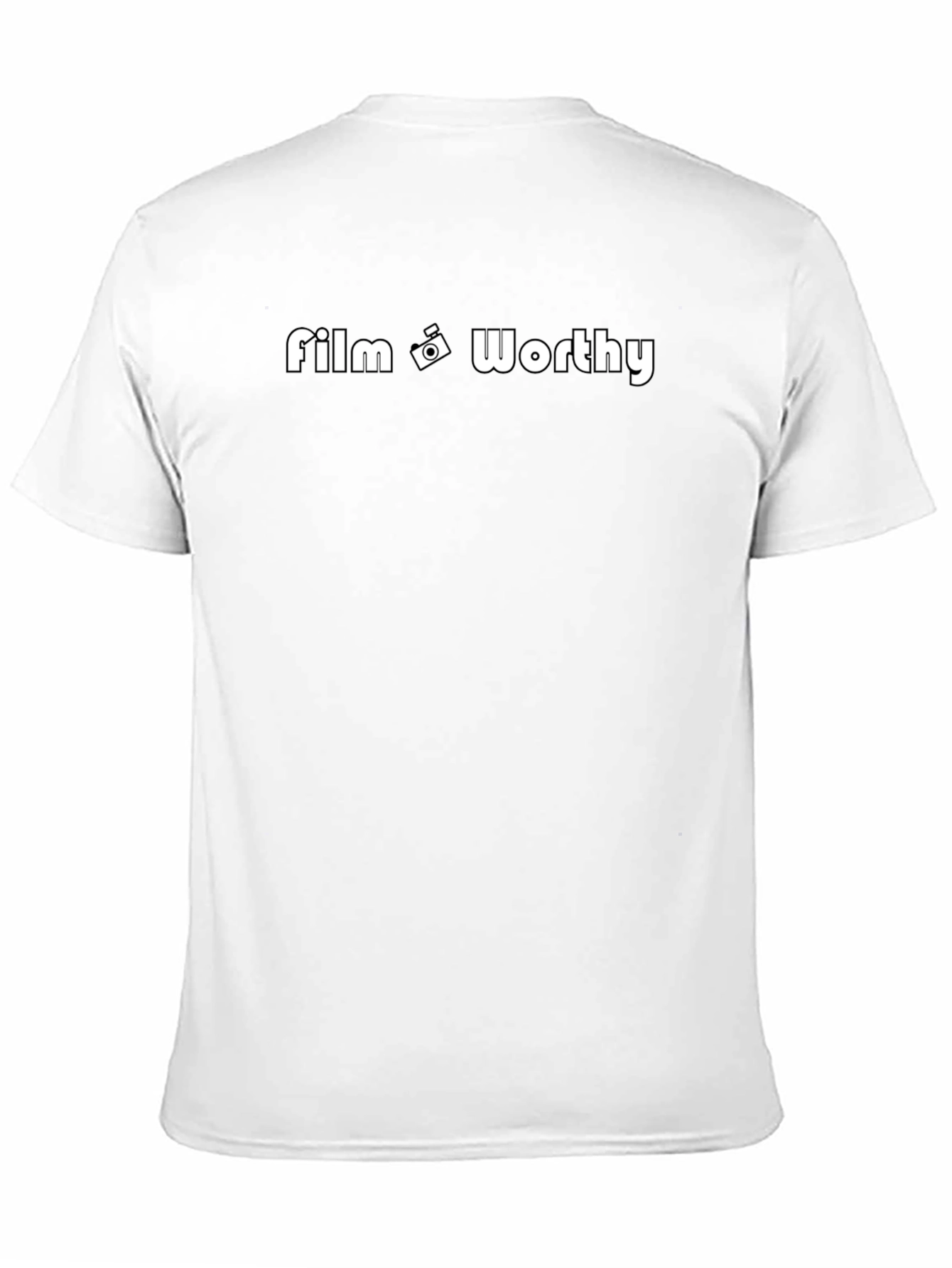 Film Worthy Black Graphic Tee