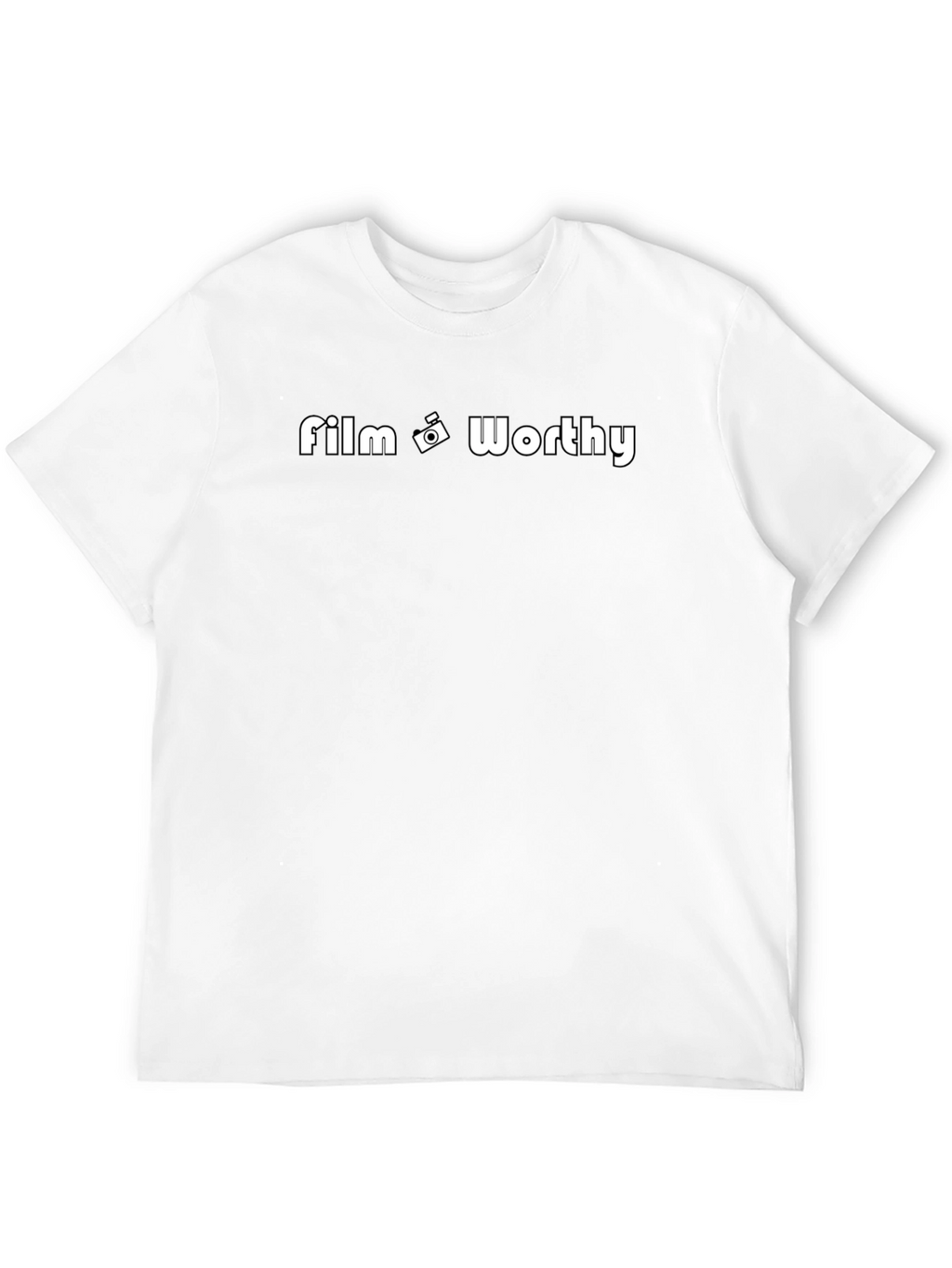 Film Worthy Black Graphic Tee