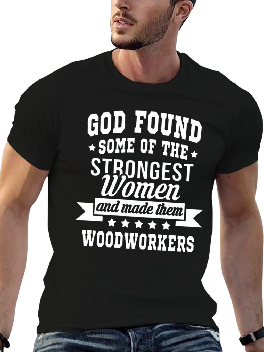 Strong Women Woodworkers T-Shirt - Gift Idea