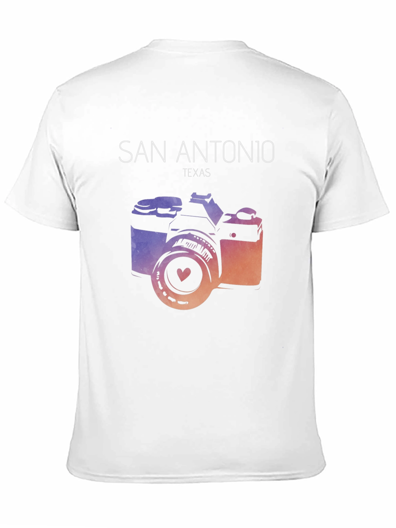 San Antonio Texas Camera Graphic Tee