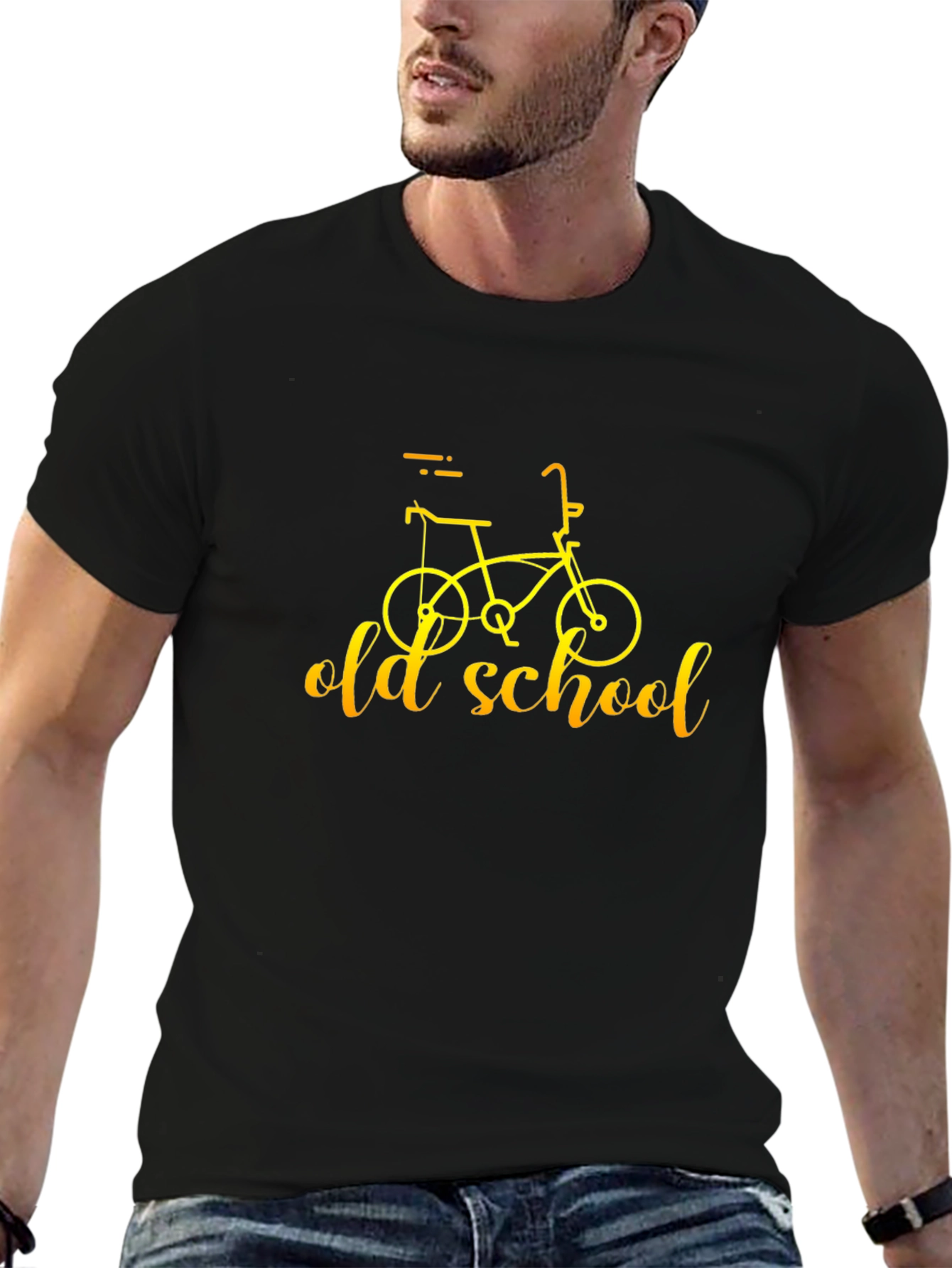 Old School Bicycle T-Shirt - Retro Style
