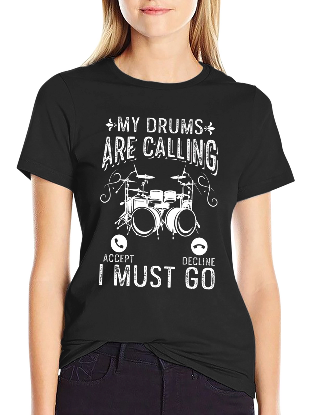 My Drums Are Calling Graphic Tee