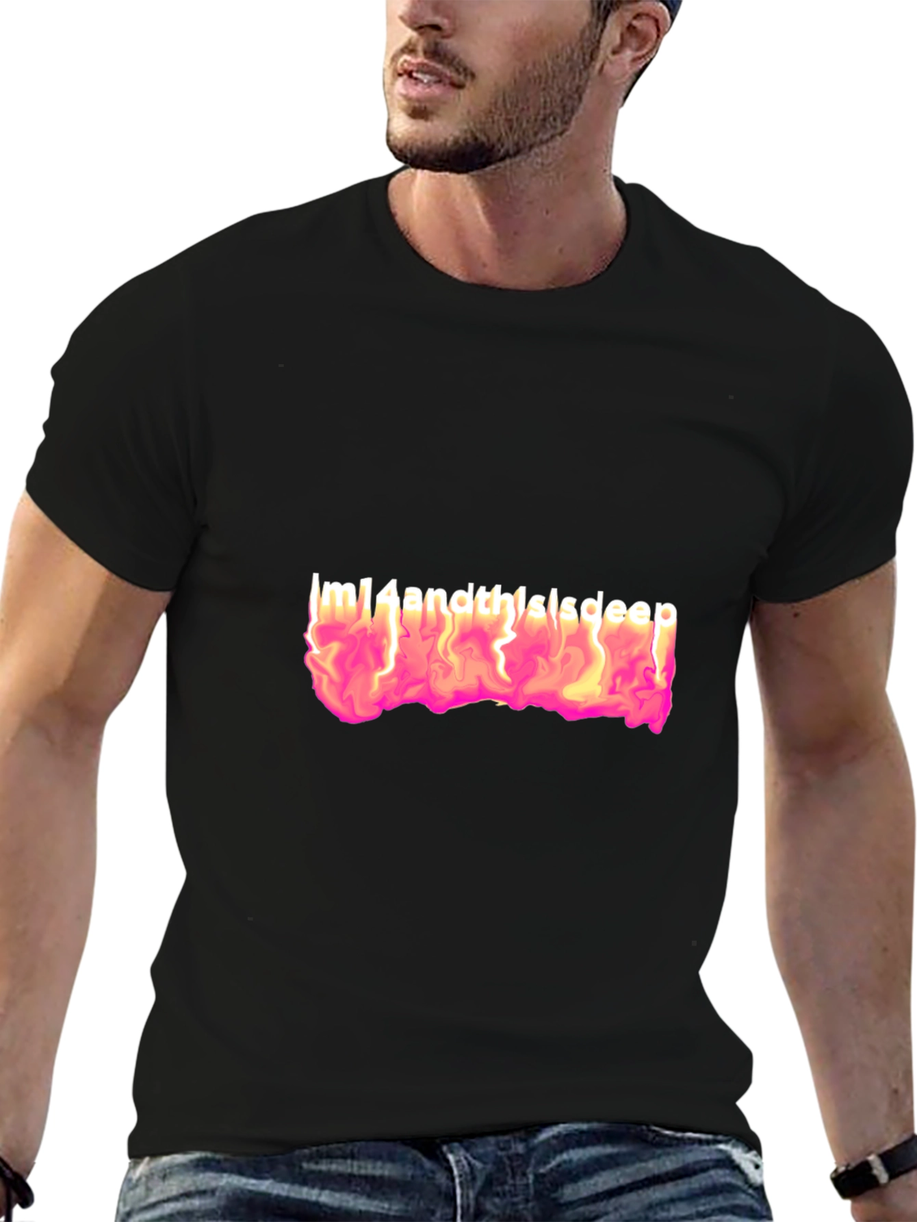 Im 14 and this is Deep Graphic T-Shirt