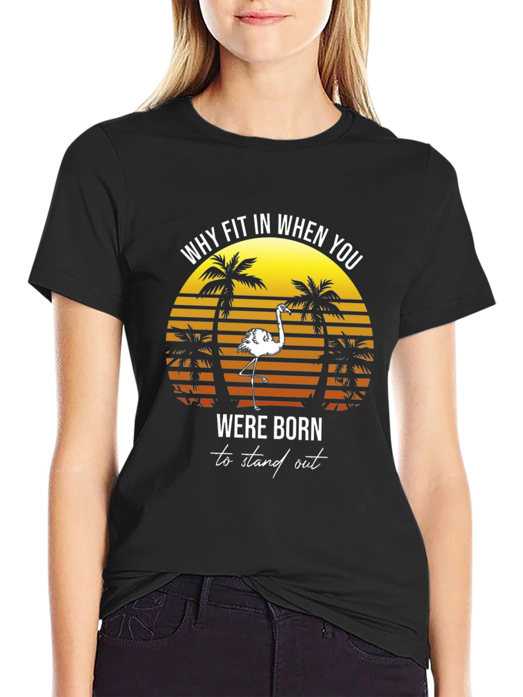 Flamingo Graphic T-Shirt: Stand Out Style