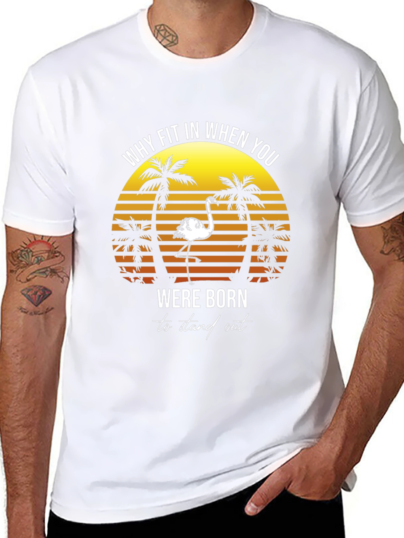 Flamingo Graphic T-Shirt: Stand Out Style