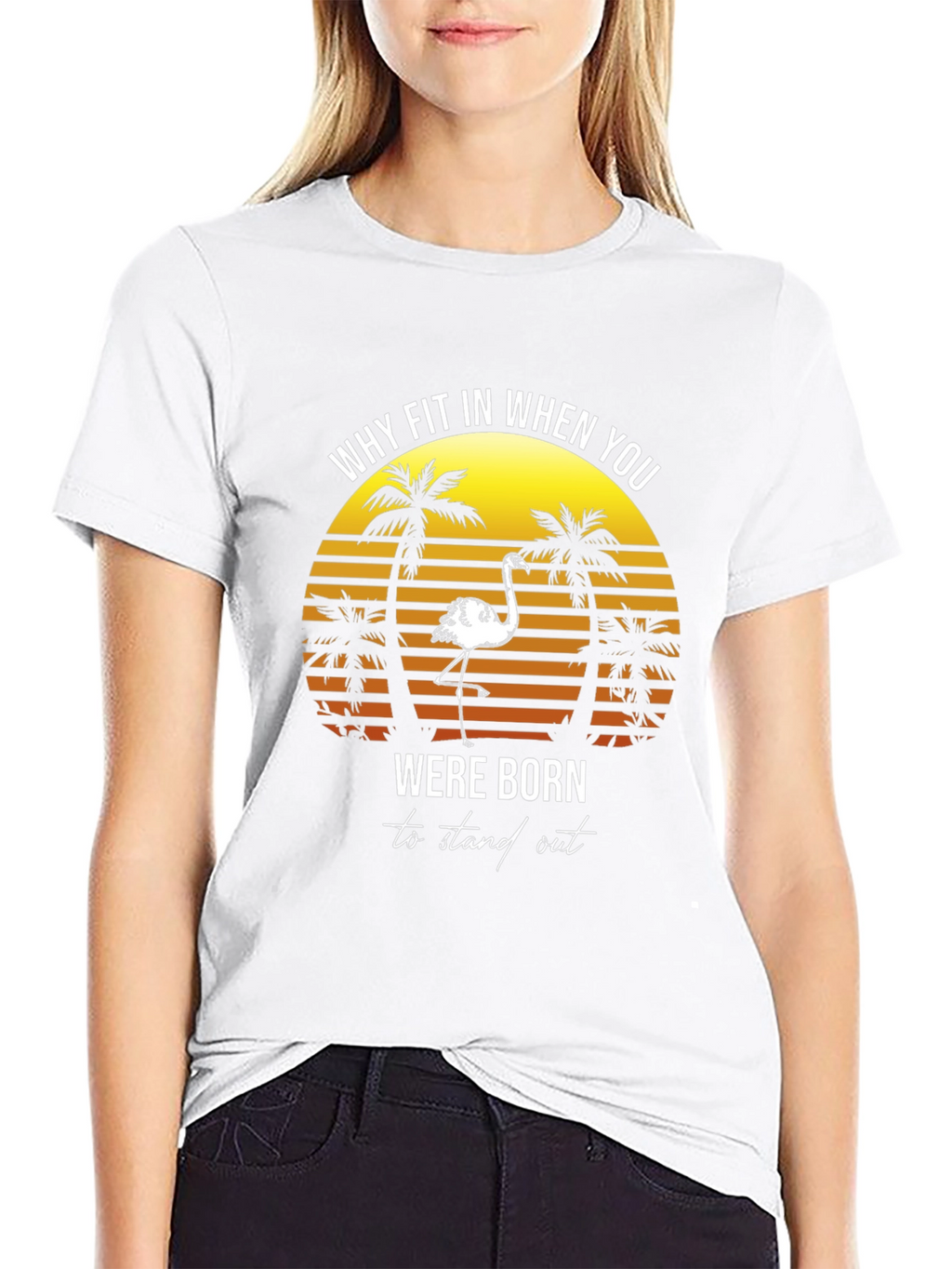 Flamingo Graphic T-Shirt: Stand Out Style