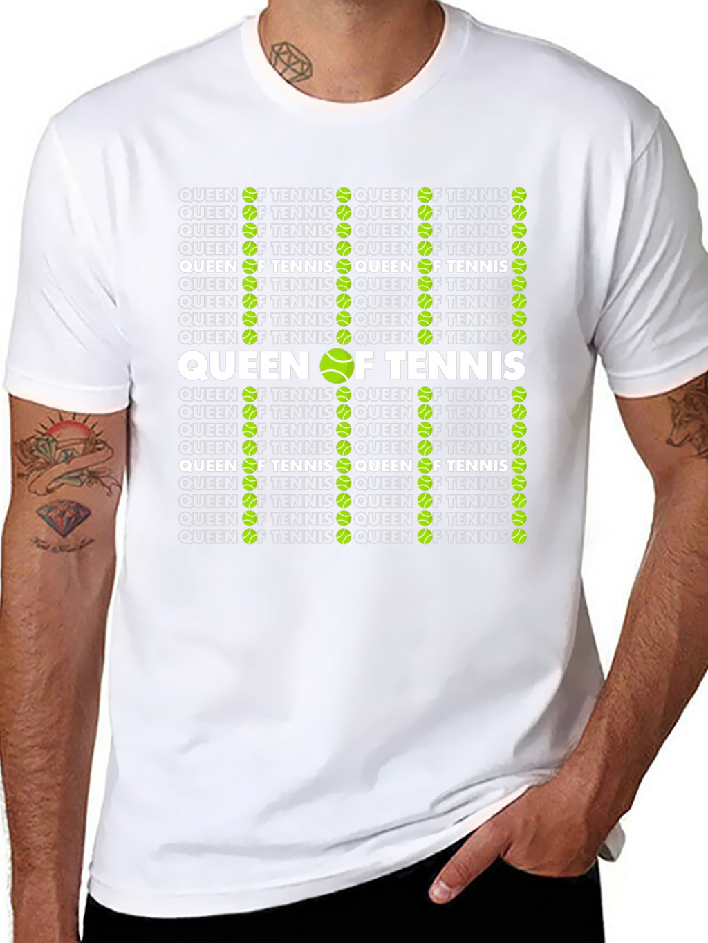 Queen of Tennis Graphic Tee
