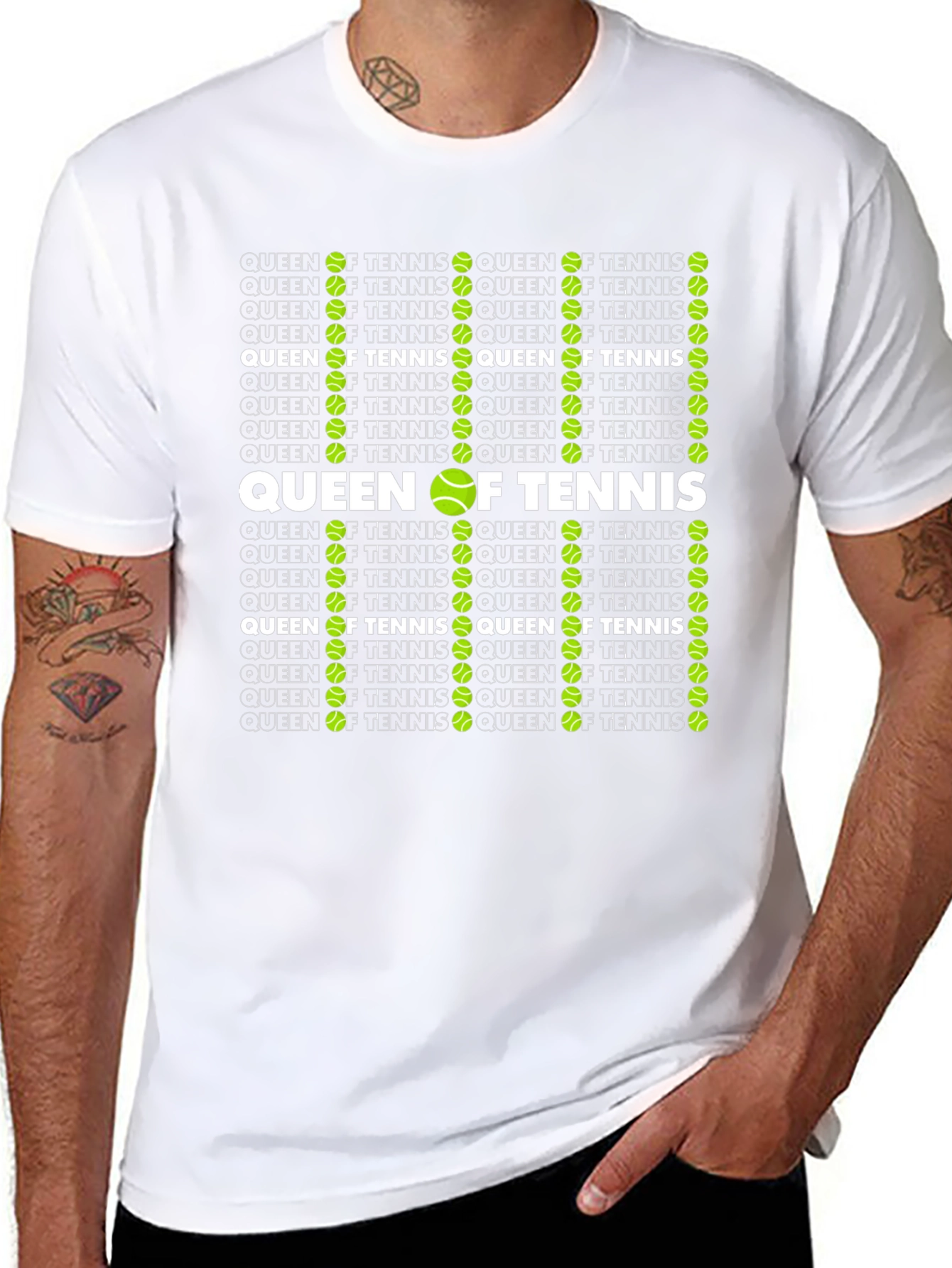 Queen of Tennis Graphic Tee