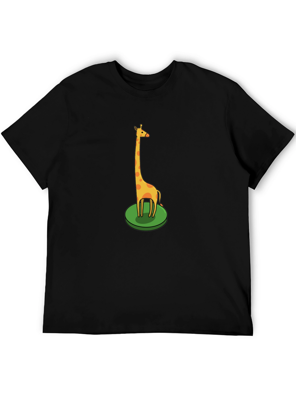 Giraffe Graphic Tee - Fun Animal Print Shirt