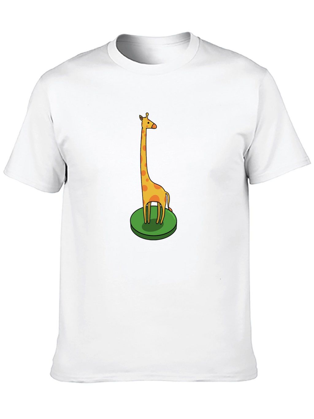 Giraffe Graphic Tee - Fun Animal Print Shirt