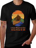 Bigfoot Canoe T-Shirt - Get Away From It All