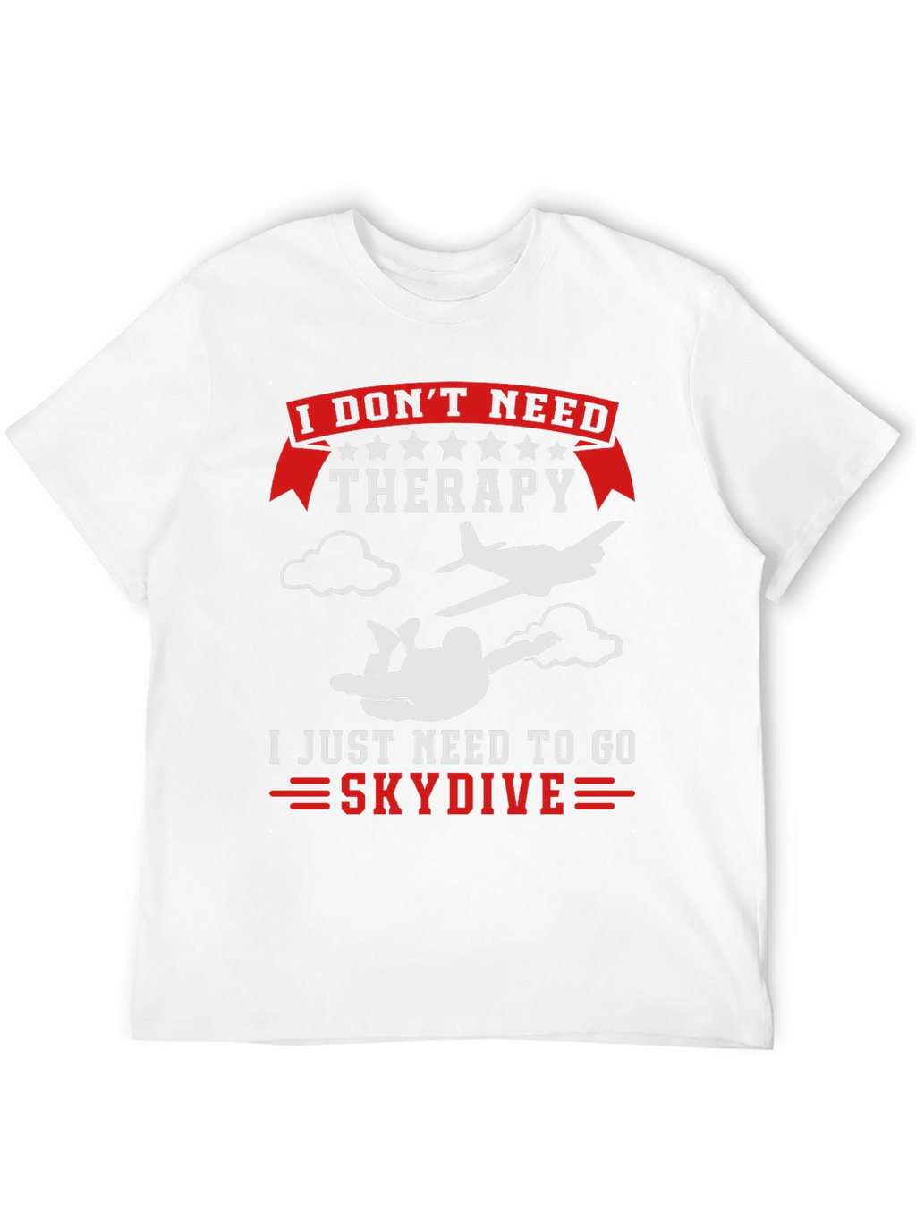 Skydiving Therapy T-Shirt