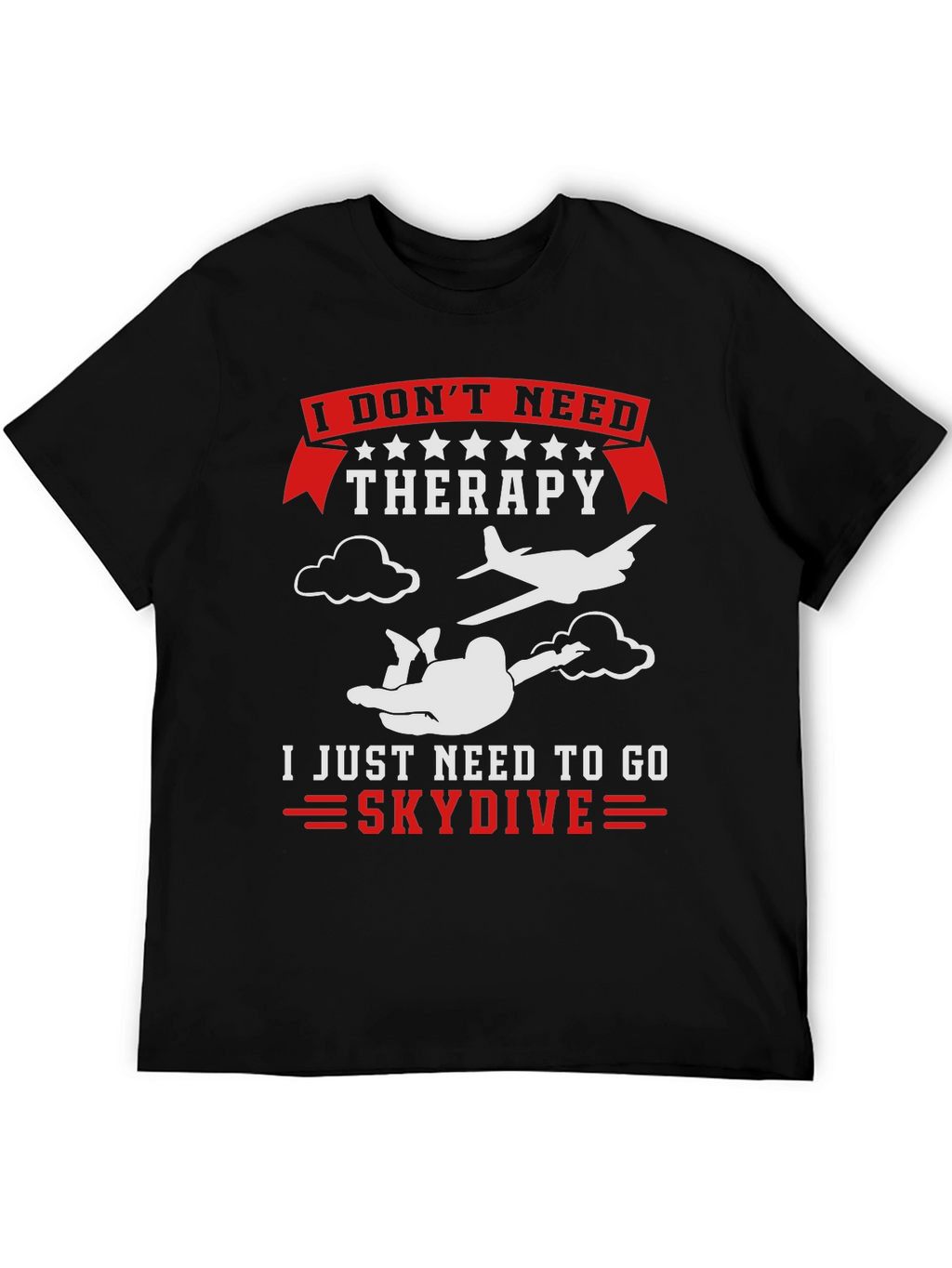 Skydiving Therapy T-Shirt