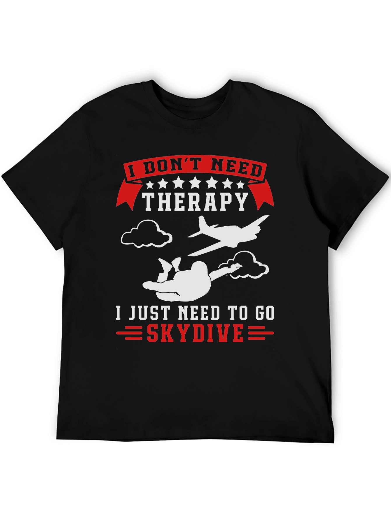 Skydiving Therapy T-Shirt