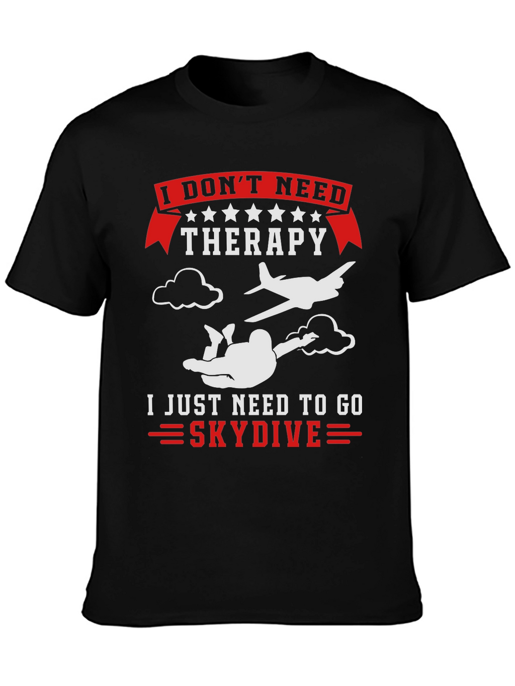 Skydiving Therapy T-Shirt