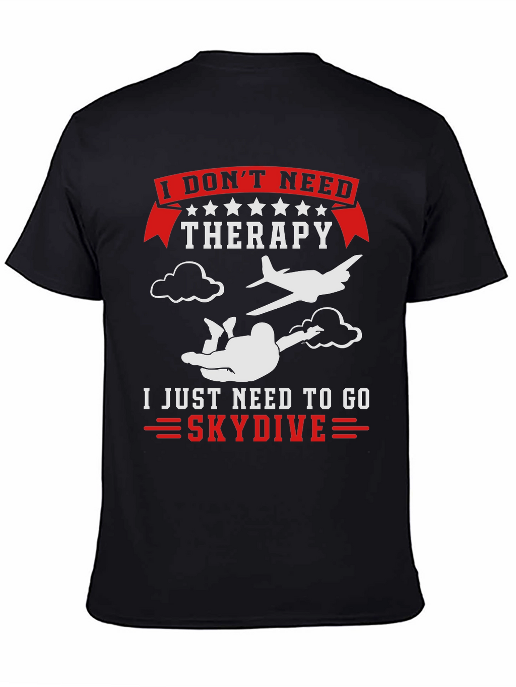 Skydiving Therapy T-Shirt