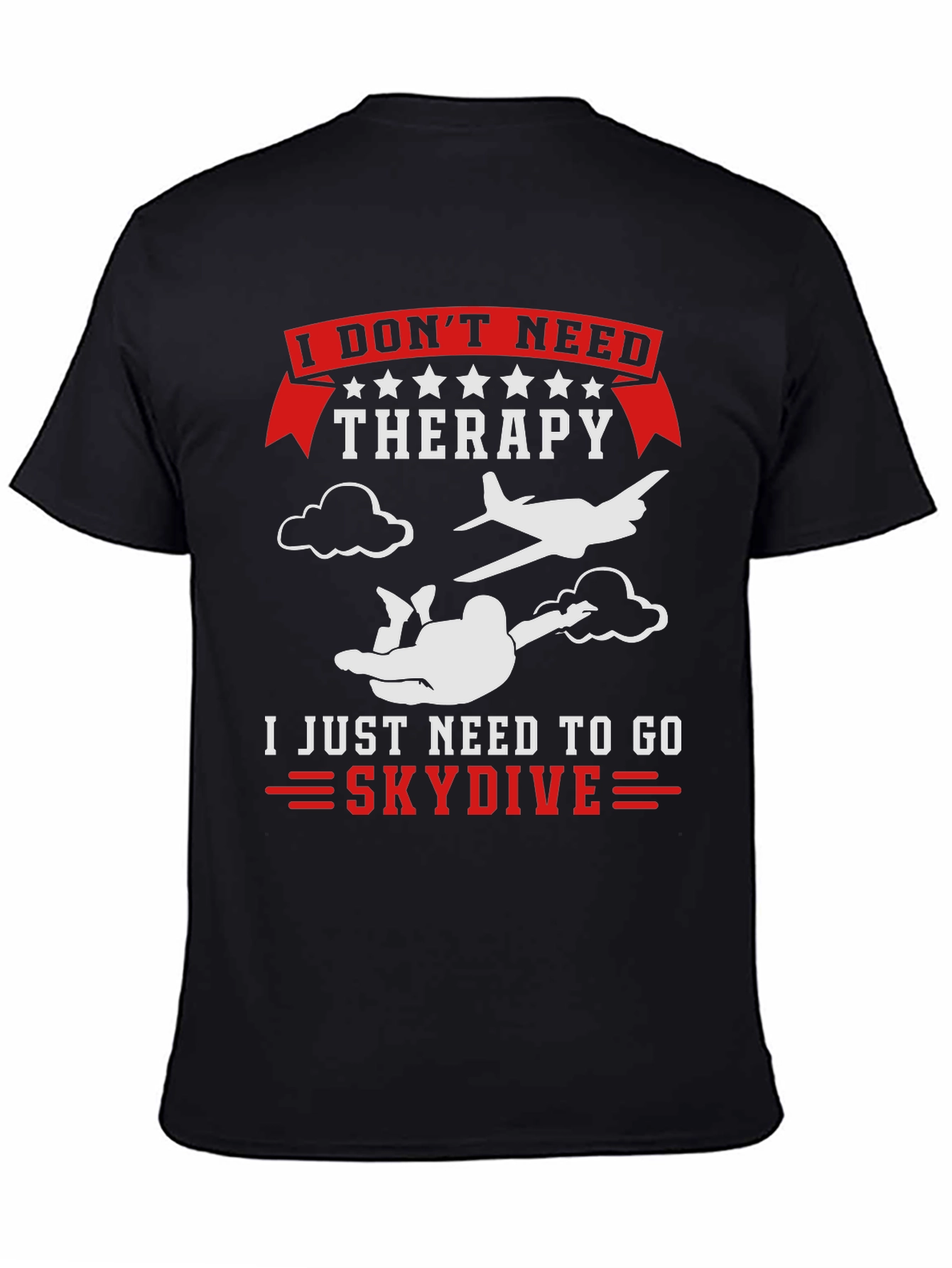Skydiving Therapy T-Shirt