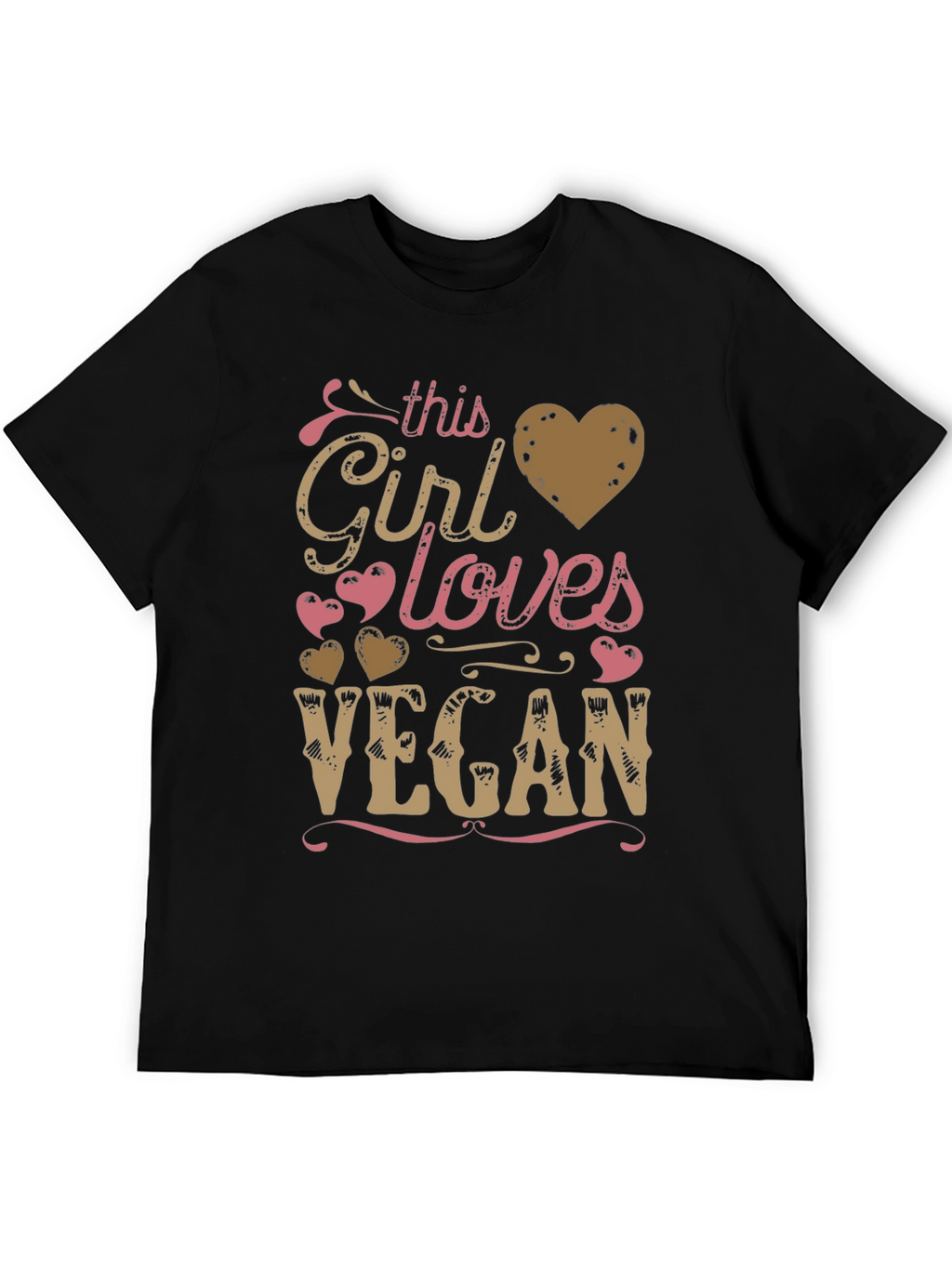 Vegan T-Shirt - This Girl Loves Vegan